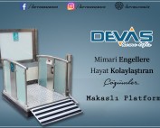 makaslı engelli asansörü